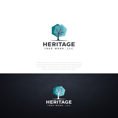 Design a money-attracting logo and business card for a tree service company. Design by genesis.design