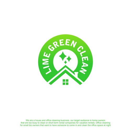 Lime Green Clean Logo and Branding Réalisé par -DRIXX-