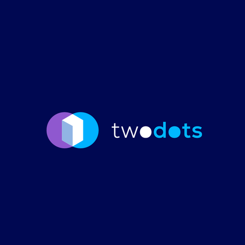 Two Dots Software Fraud Prevention Logo Design - Modern and Simple! Design by musework
