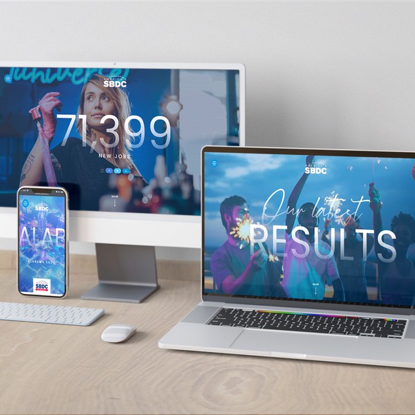 Website Design: America's SBDC 2022 Annual Report