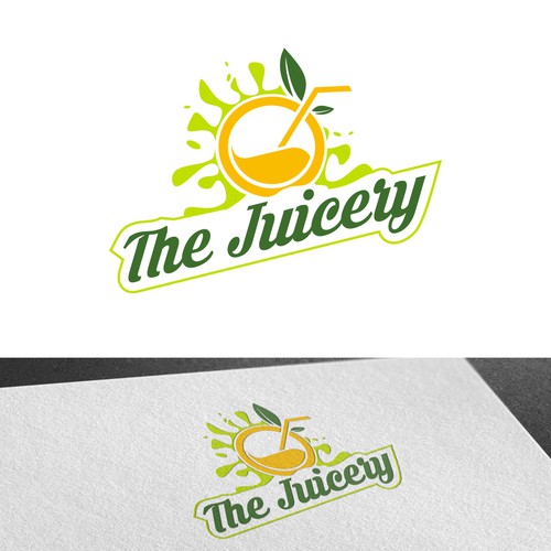 The Juicery, healthy juice bar need creative fresh logo Ontwerp door ORIDEAS