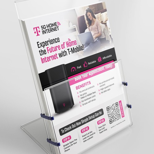 T-Mobile Home Internet Flyer Design by Alphabet ♥