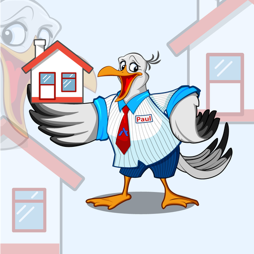 Diseño de We need a Seagull mascot de deef972