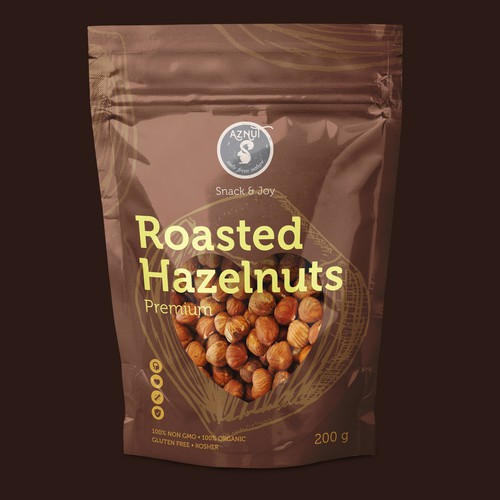 Create a great product package for Aznut hazelnuts | Product packaging ...