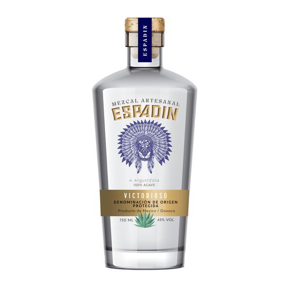 Label design for Mezcal 