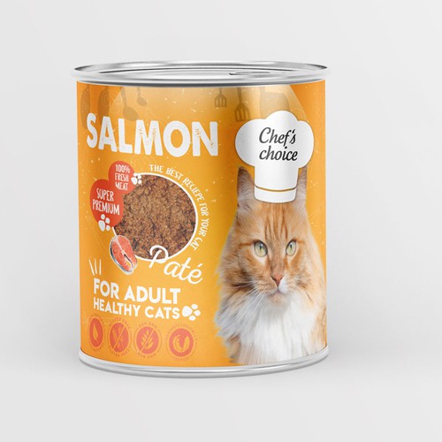 Design a super premium pet food packaging! Design by Budour A.