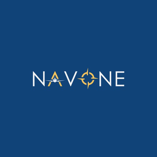 NavOne Logo - Sub Brand of NavPass.aero Design by LINES™