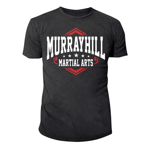 SUPER Cool T-shirt Design for Martial Arts School Design by M4squad'S