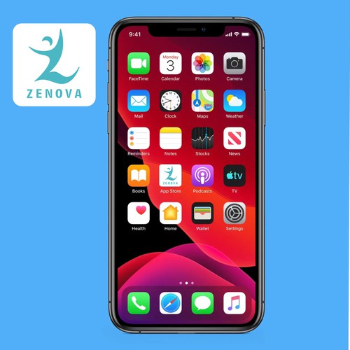 Zenova Logo: Revolutionary suite of health and wellness mobile apps Design by Abacusgrp