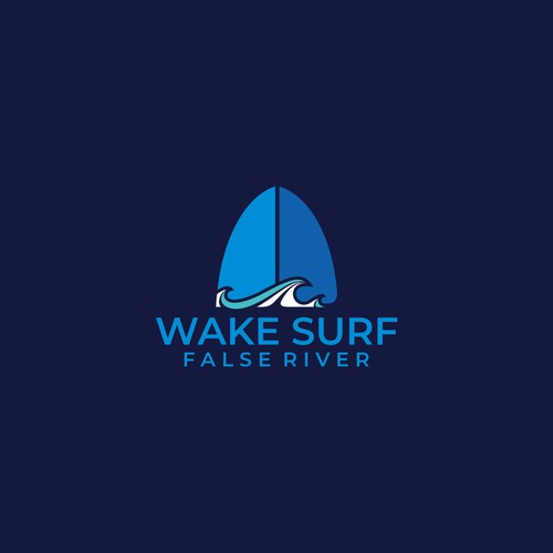 Edgy/sophisticated wake surf logo for a female/male group of wake surfers that embody a luxury life. Nothing predictable Design by Art_guse