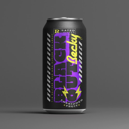 FUN - EDGY - RTD ALCOHOL BRAND DESIGN Design by KJ S