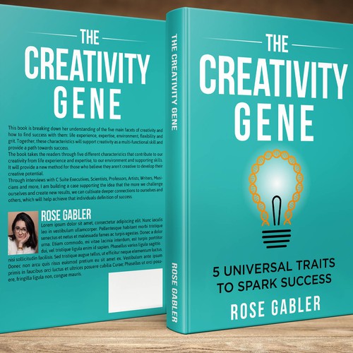 Design a powerful book cover to inspire creativity and connection! Design by studio02