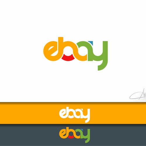 99designs community challenge: re-design eBay's lame new logo! デザイン by olsi