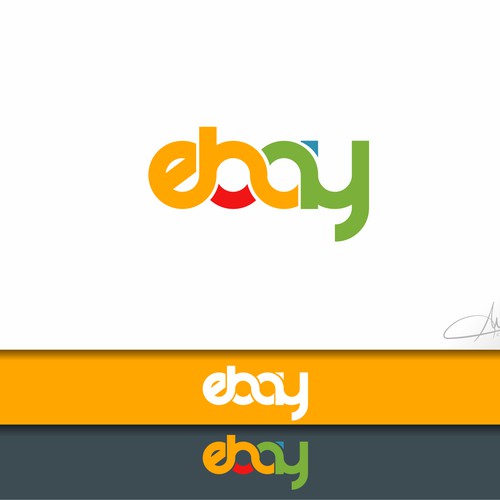 99designs community challenge: re-design eBay's lame new logo!-ontwerp door olsi