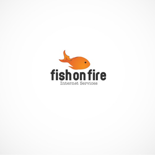 Fish on Fire - Internet Services Logo Design by SEQUENCE-