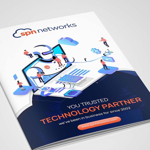 Technology Provider - Company Booklet Brochure Design by Monki D Loy