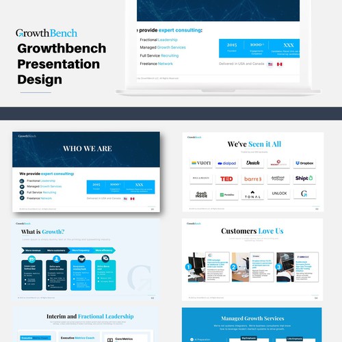 PowerPoint template contest entry by The Pentagraph