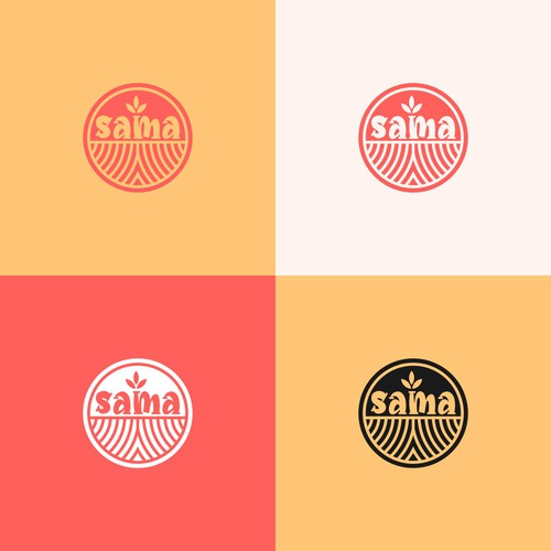 SAMA, 100% fruit juice brand Design by Creative Sakib