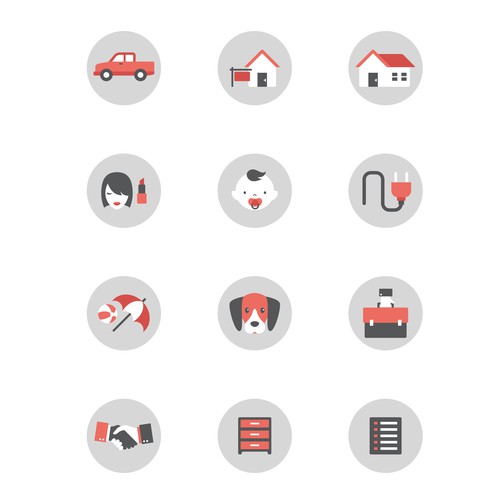 Product category icons for web site, Button or icon contest