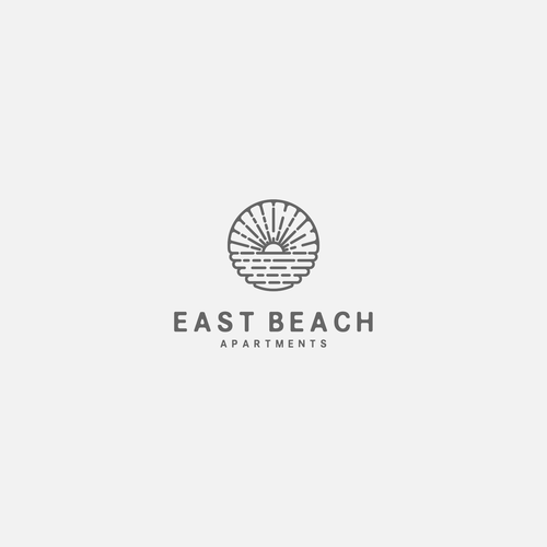 RETRO / Mid-Century - BEACHY APARTMENT LOGO - WE ALWAYS PICK A WINNER! Design by Vanza™