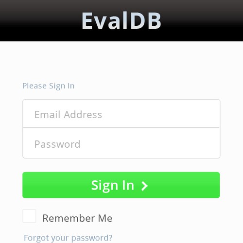 Landing sign in/sign up page Ontwerp door *eleanor