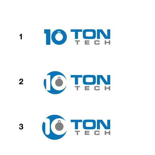 Help "10 Ton Tech" with a new logo Design by Fierda Designs