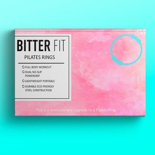 BitterFit Needs an Attention Grabbing and Perceived Value Increasing Packaging For Pilates Ring Design von deathy