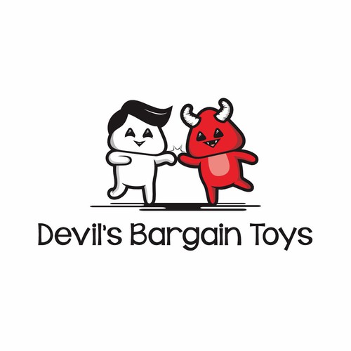 Quirky Retro action figure company logo Design by diablo elvins