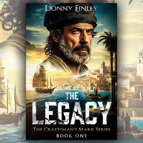 Book cover for epic 1st century story with historical implications Design by 【E-Django】