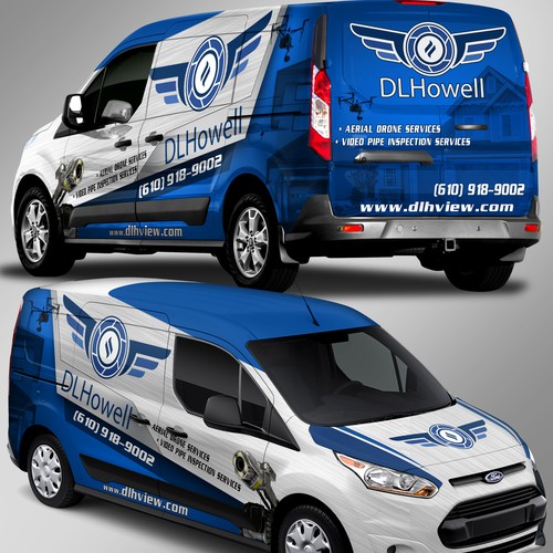 We are an engineering firm in need of a sharp design for a van wrap Design by Lumina CreAtive