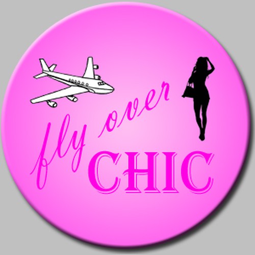 Create the next icon or button design for Fly Over Chic Ontwerp door creARTive design