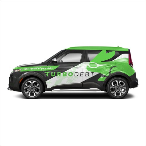 コンペ「Kia Soul Car Wrap Design for Hot Fintech Startup」のデザイン by dniteさん 