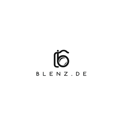 photography logo blenz.de Design by cv design