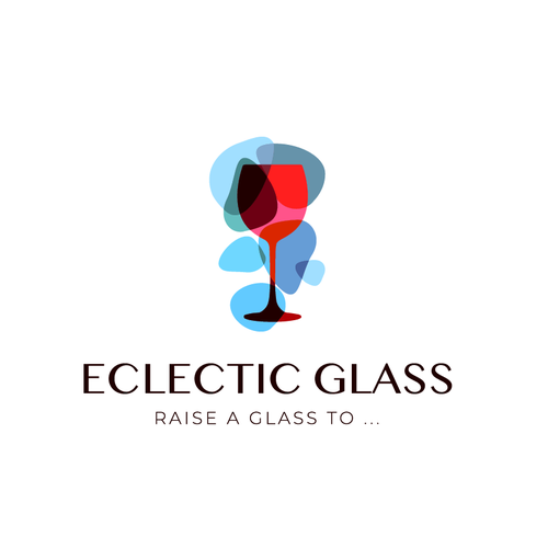 Luxurious Modern Wine Glass Logo Diseño de NORMOL™