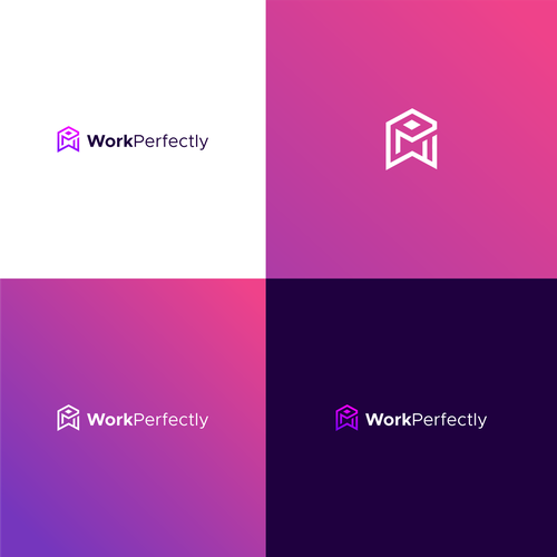 Logo for Enterprise Software WorkPerfectly Design by Delmastd