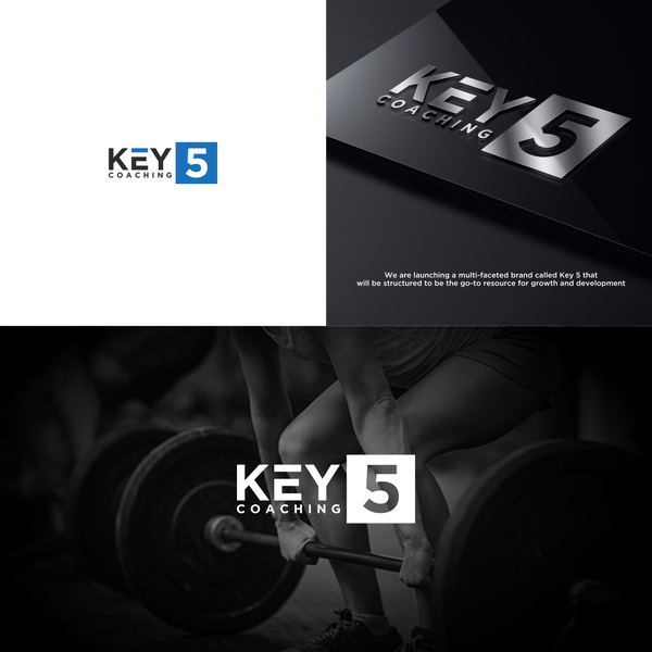 KEY 5 COACHING LOGO DESIGNS
