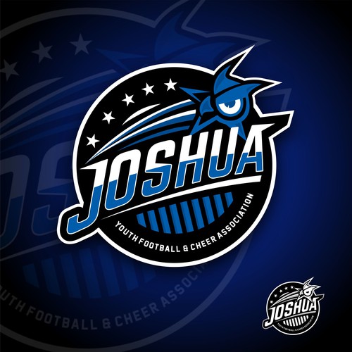 Joshua Youth Football & Cheer Logo Design by lrasyid88