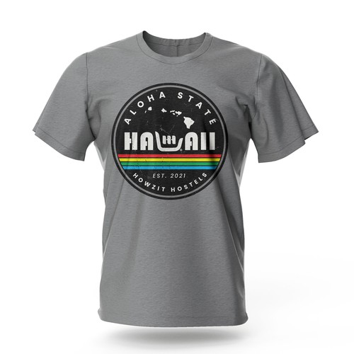 Maui - Hawaii Hostel looking for retail merch design! Design by Bee Man