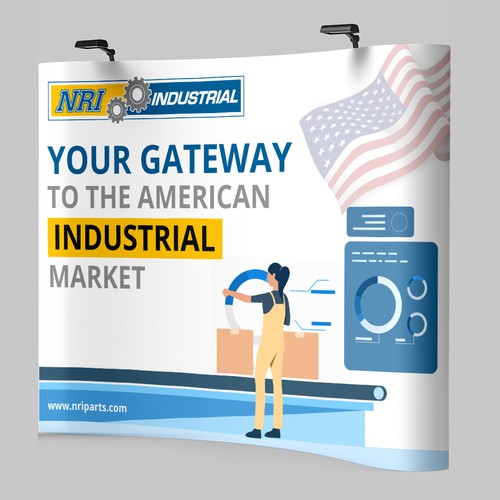 Design a banner for an automation exhibition Design von Bittu2015