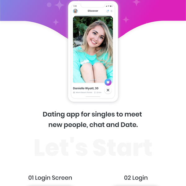 Design by Mob@ID titled "Dating App"