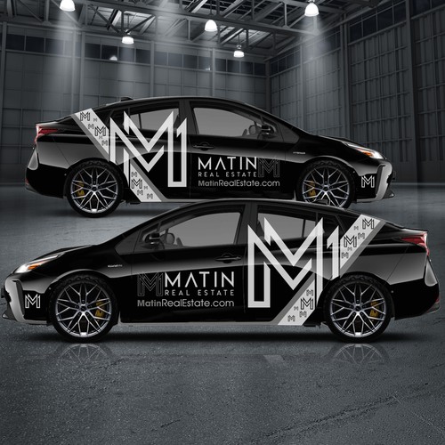 Luxury Real Estate Firm Prius Wrap Design by ✨Elis Alves✨