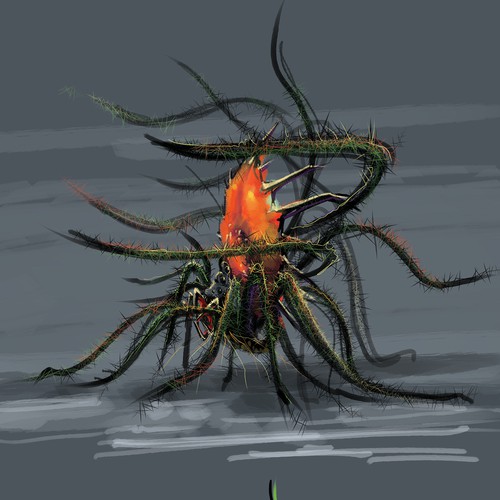 Design a Vicious Monster Plant for a Comic Book Design by Wfemme