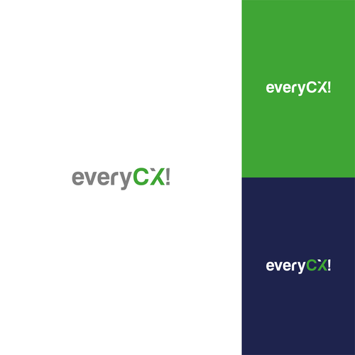 EVERY CX (Customer experience) logo for international SaaS product. Design by Gaga1984