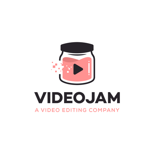 Cool logo for video editing company combining creativity and tech Design by Nine™