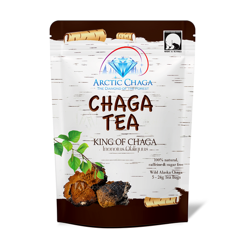 Arctic Chaga Label New Look Design by Senad99