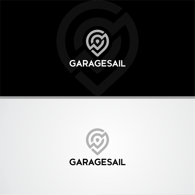 Garagesail Find And List Your Local Garage Sales Logo Design