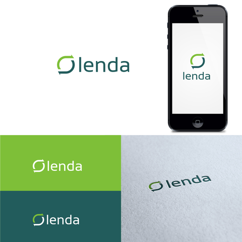 New logo for Lenda - a mortgage 2.0 company - Rebrand from GoRefi. Design by any20