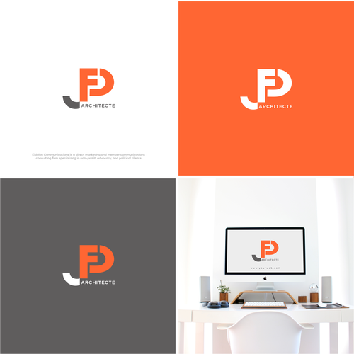 creer un logo branché pour mon agence d'architecture. Design by avale