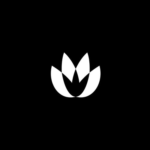 Design a aesthetic lotus logo for sophisticated apparel brand. Diseño de Artvin