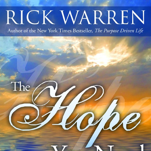 Design Rick Warren's New Book Cover Design réalisé par Innovative Elements